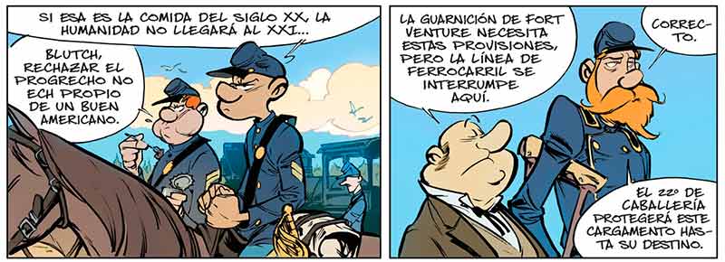 Casacas Azules: Historias cortas