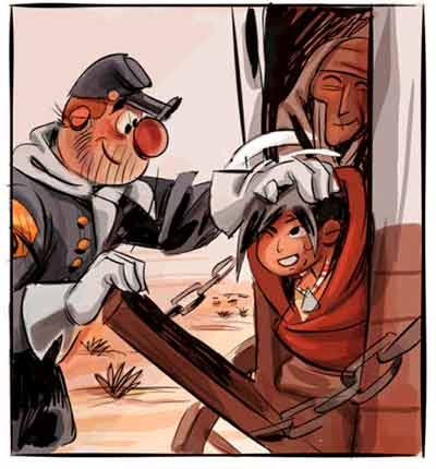Casacas Azules: Historias cortas