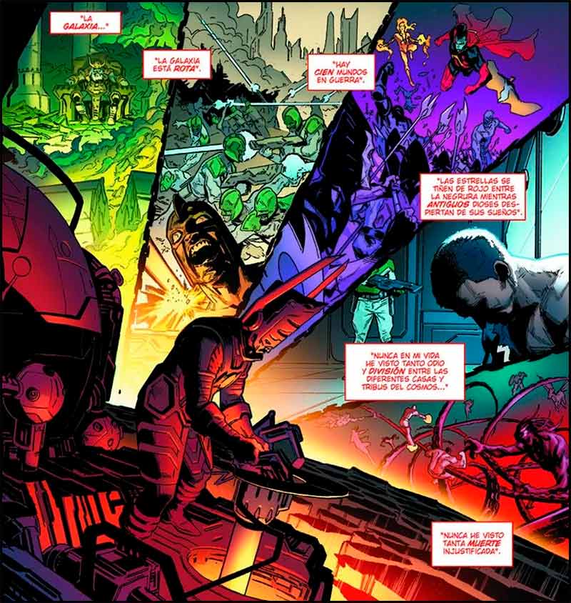 Guardianes de la Galaxia de Donny Cates