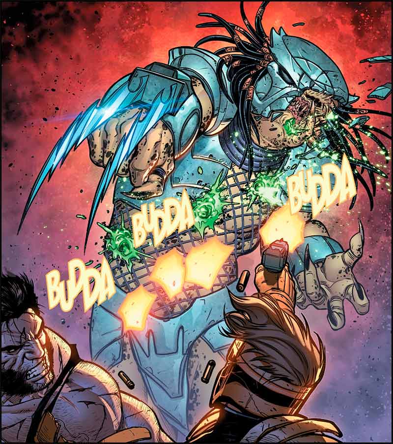 Predator Versus Lobezno 2 de 4