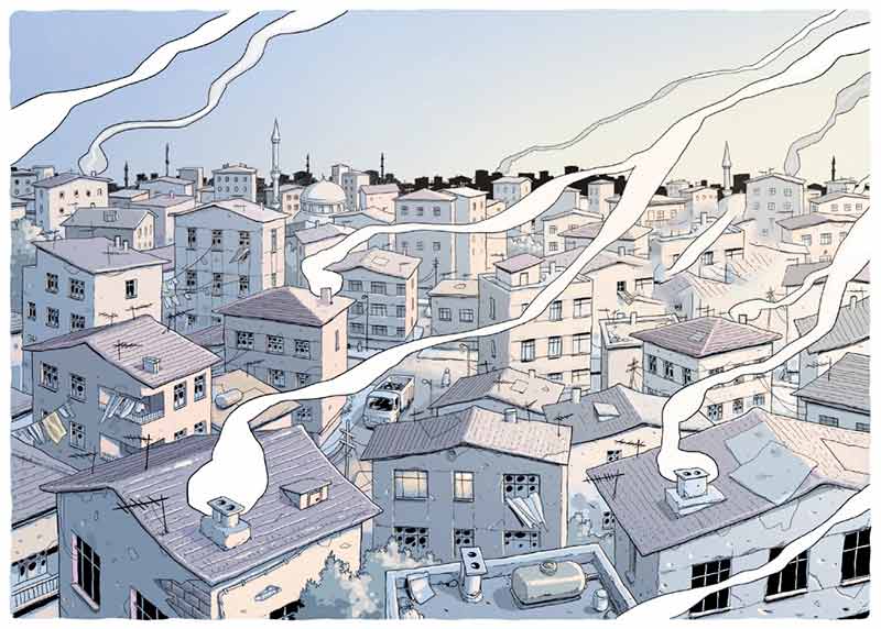 El dibujante de Estambul