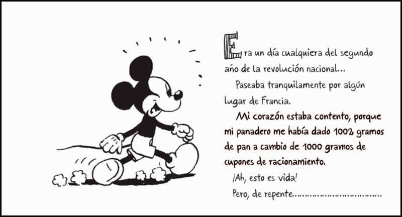 Mickey en el campo de Gurs
