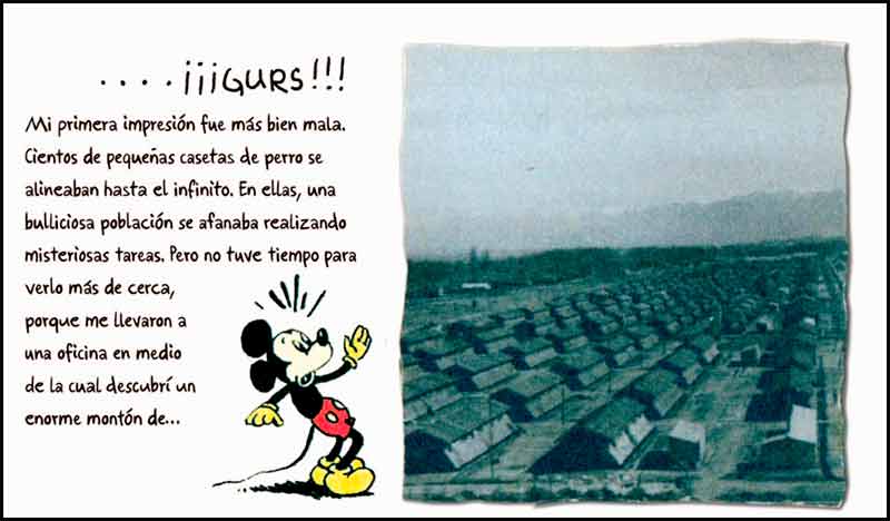Mickey en el campo de Gurs