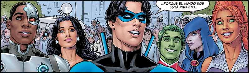 El amanecer de DC: Titanes 01
