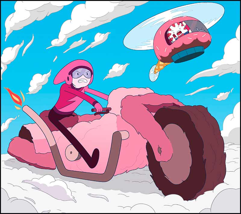 Hora de Aventuras: Carretera del trueno