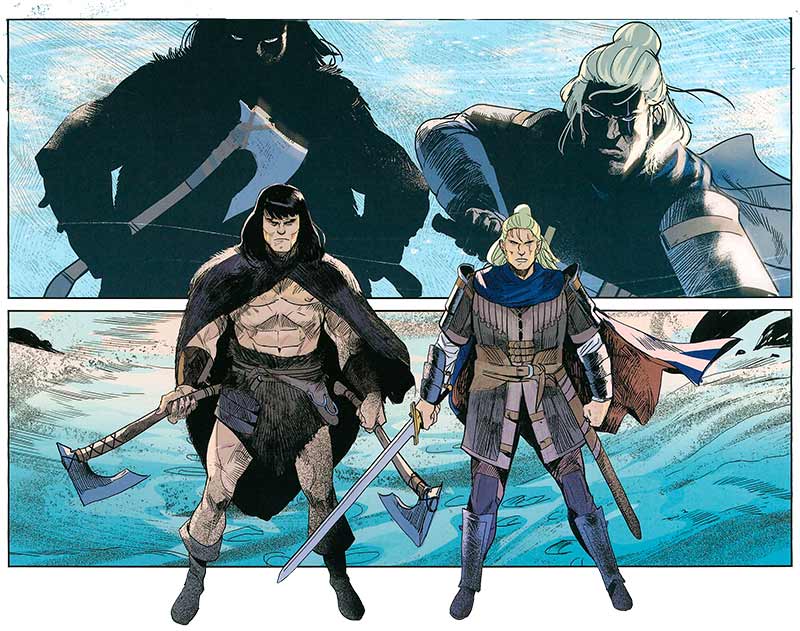 Dragonero / Conan: La Sombra del Dragón