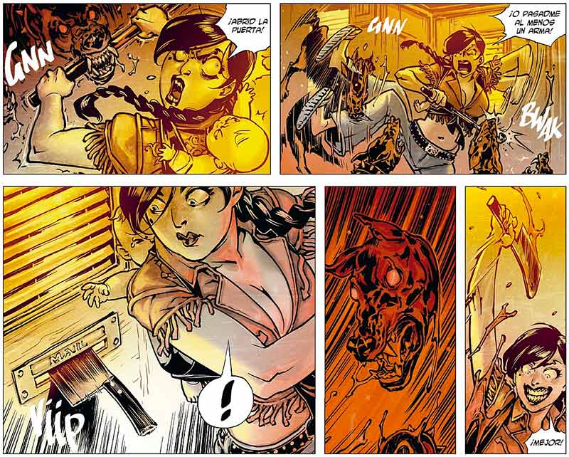LowReader 1: She-Wolf & Cub