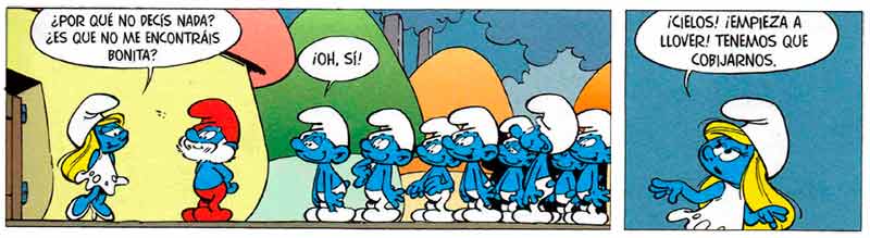 Los Pitufos: Revolución azul con gorrito blanco