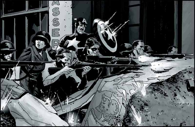 Marvel Saga Capitán América 1: Fuera del tiempo.