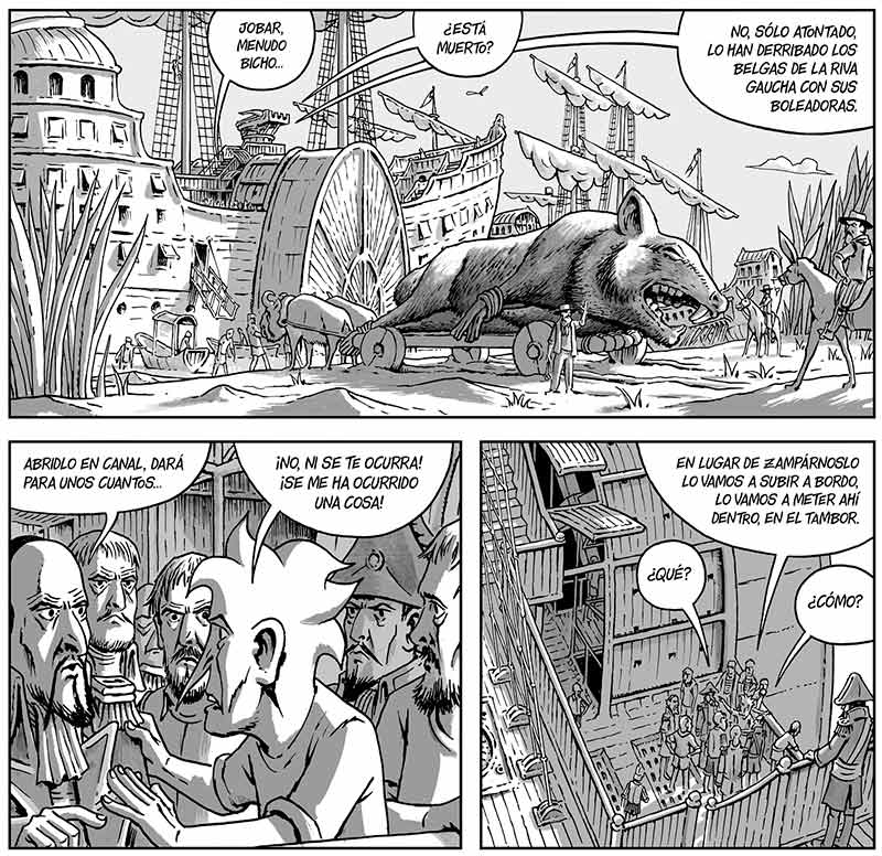 Las aventuras del Capitán Torrezno 5: Babel