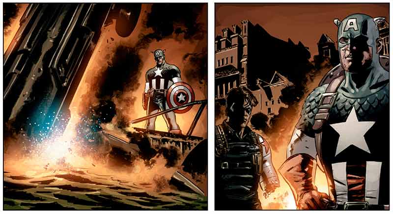 Marvel Saga TPB Capitán América 3: Amenaza Roja