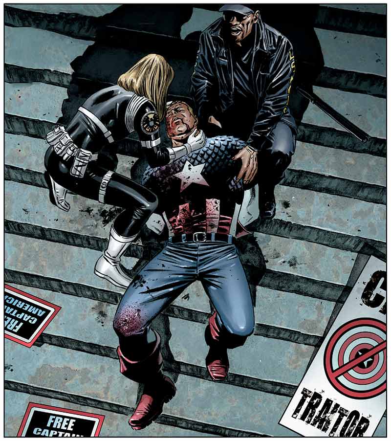 Marvel Saga TPB Capitán América 5: La muerte del Capitán América