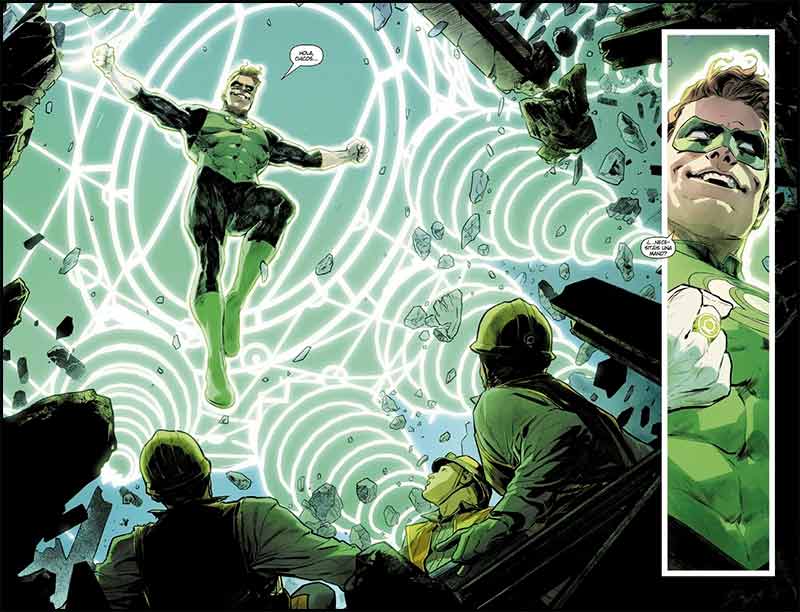 Amanecer de DC Green Lantern 1