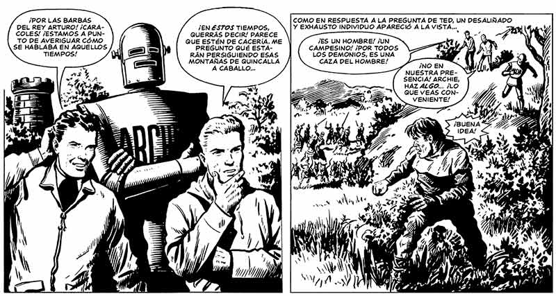 Archie el robot y la máquina del tiempo