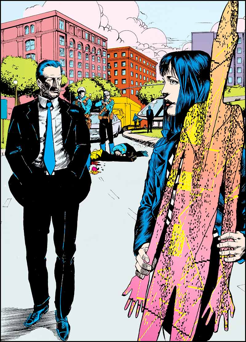 Shade el hombre cambiante de Peter Milligan y Chris Bachalo 1