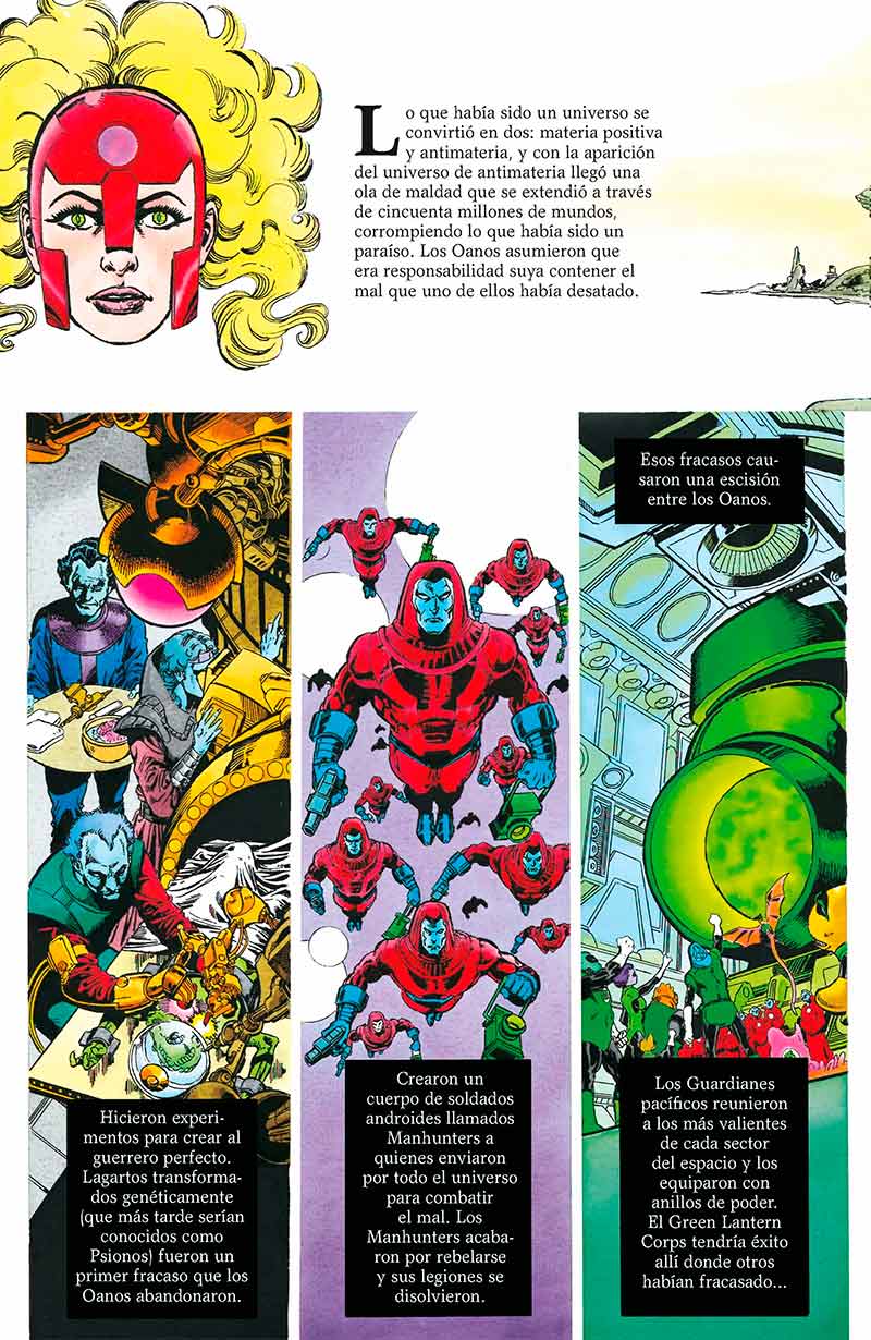 Archivos DC Historia del Universo DC