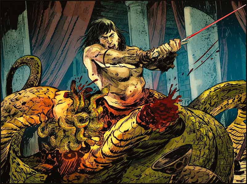 Conan el Bárbaro 15 y 16: El Azote de la serpiente
