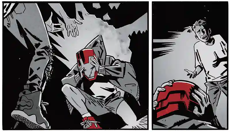 Marvel: Blanco, negro y vísceras