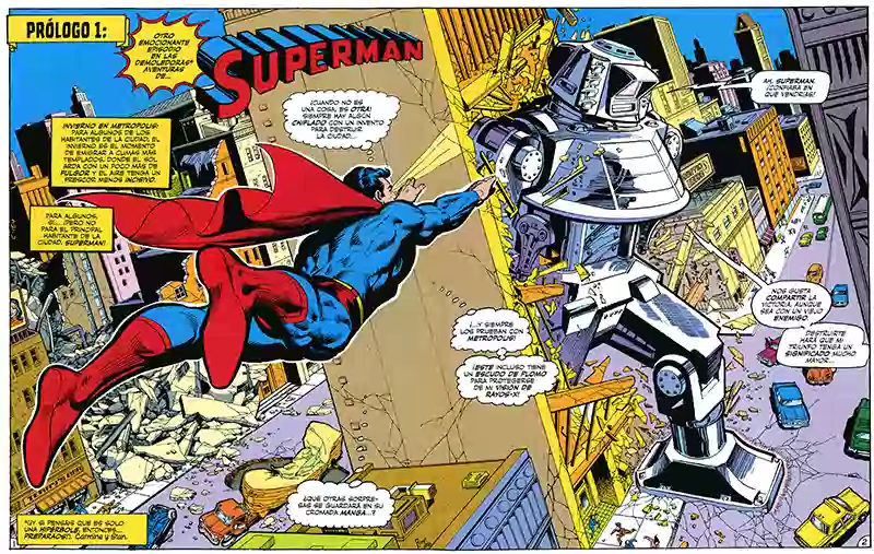 Superman vs. El asombroso Spiderman