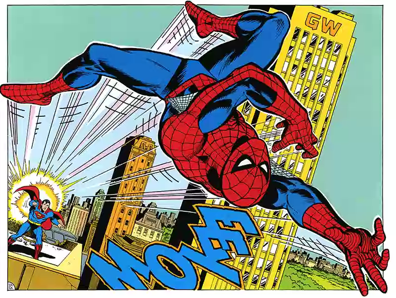 Superman vs. El asombroso Spiderman